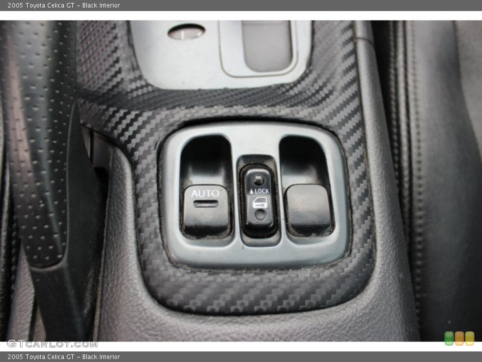 Black Interior Controls for the 2005 Toyota Celica GT #77707726