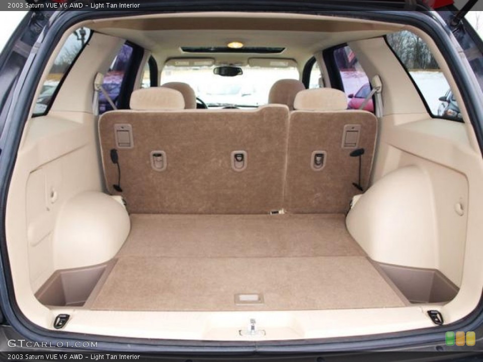 Light Tan Interior Trunk for the 2003 Saturn VUE V6 AWD #77708148