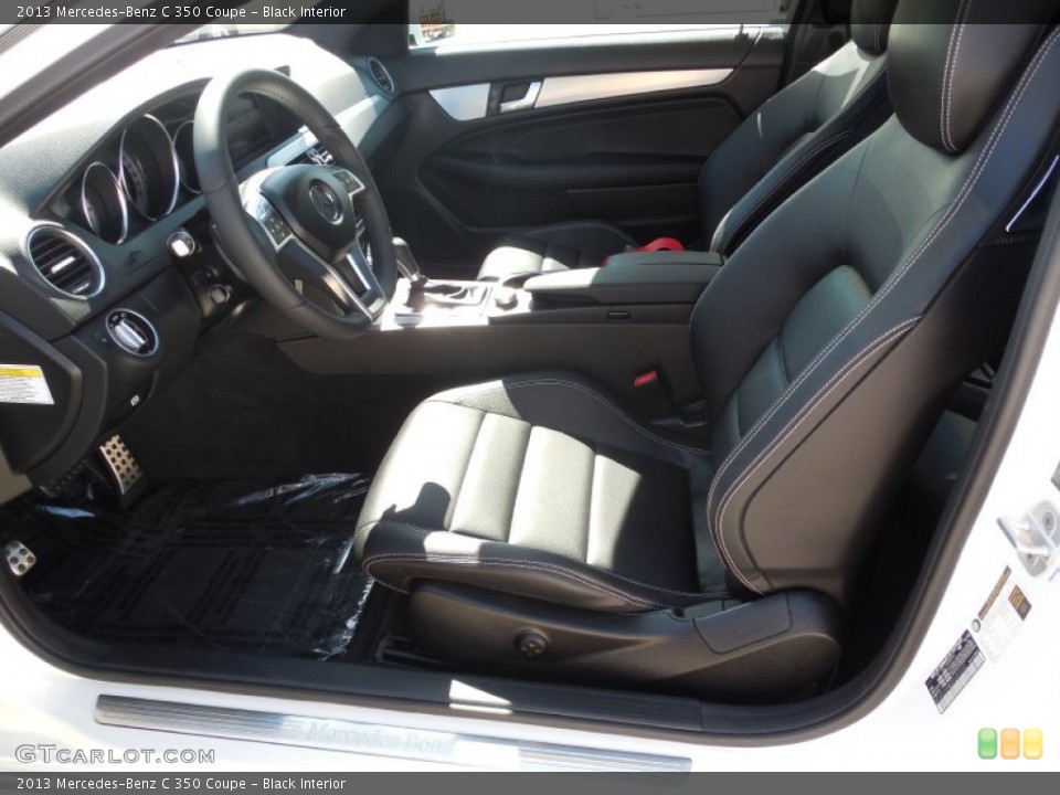 Black Interior Photo for the 2013 Mercedes-Benz C 350 Coupe #77709053