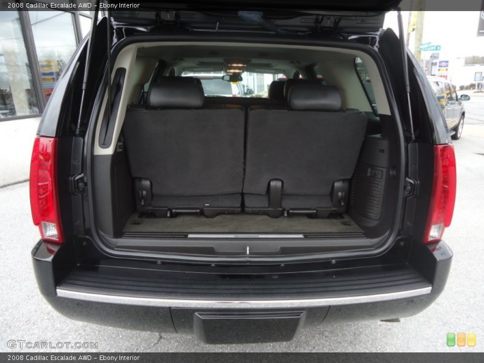 Ebony Interior Trunk for the 2008 Cadillac Escalade AWD #77709129