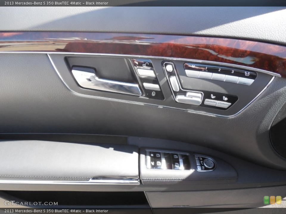 Black Interior Controls for the 2013 Mercedes-Benz S 350 BlueTEC 4Matic #77709843