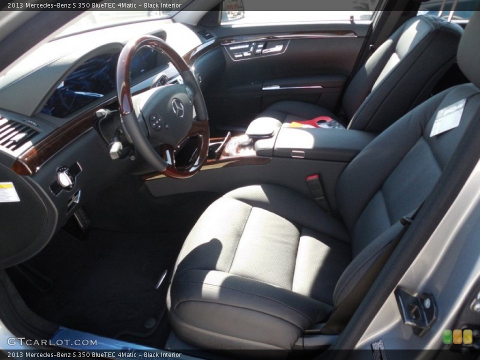 Black Interior Front Seat for the 2013 Mercedes-Benz S 350 BlueTEC 4Matic #77709861