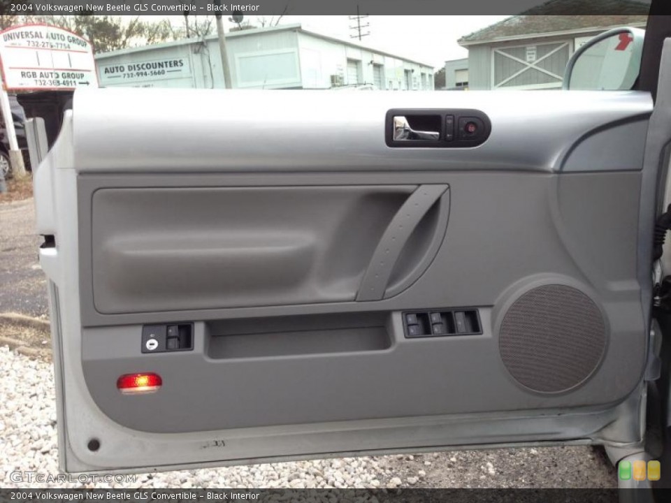 Black Interior Door Panel for the 2004 Volkswagen New Beetle GLS Convertible #77710782