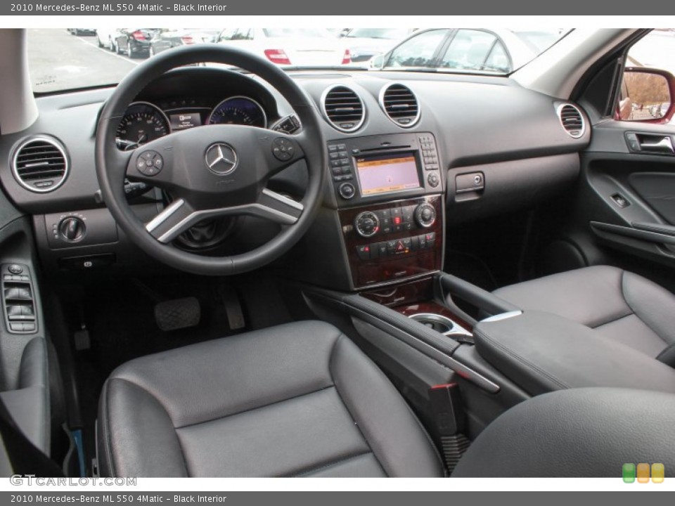 Black 2010 Mercedes-Benz ML Interiors