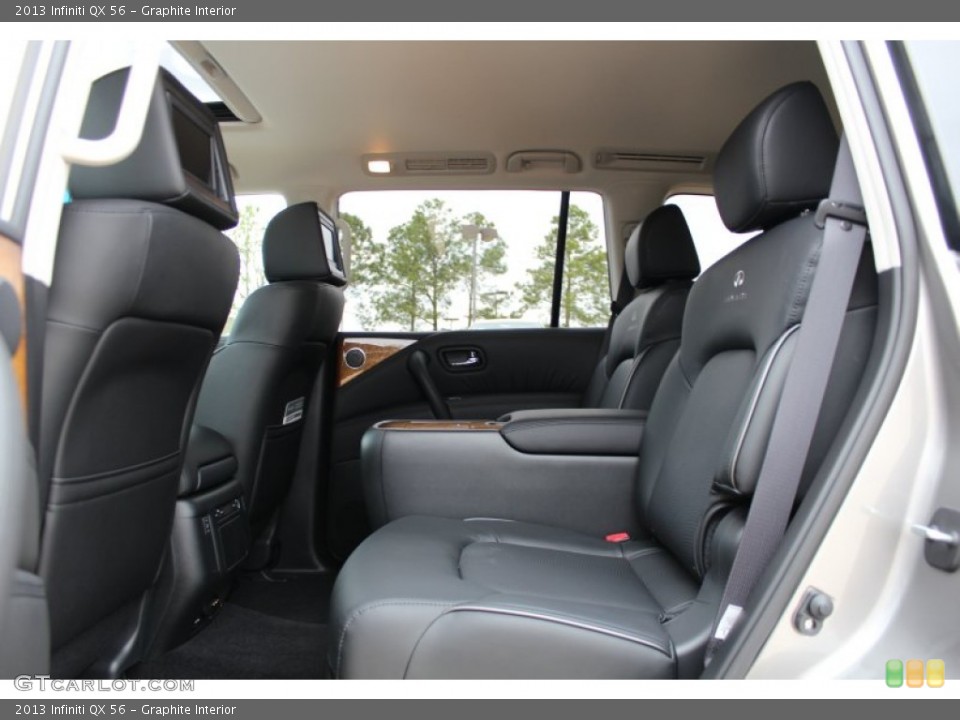 Graphite Interior Rear Seat for the 2013 Infiniti QX 56 #77712111