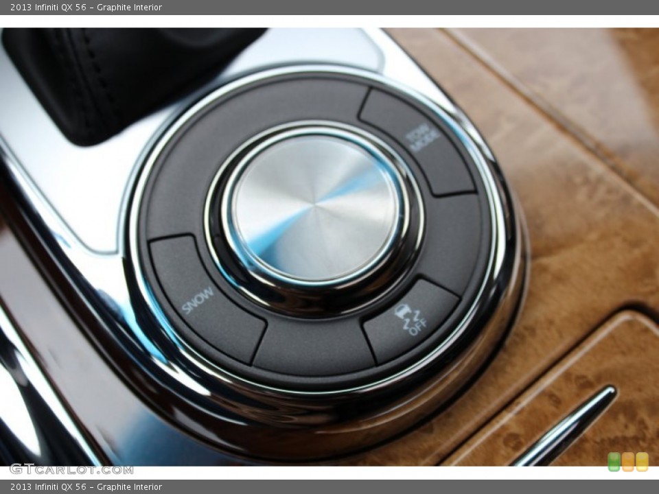 Graphite Interior Controls for the 2013 Infiniti QX 56 #77712368