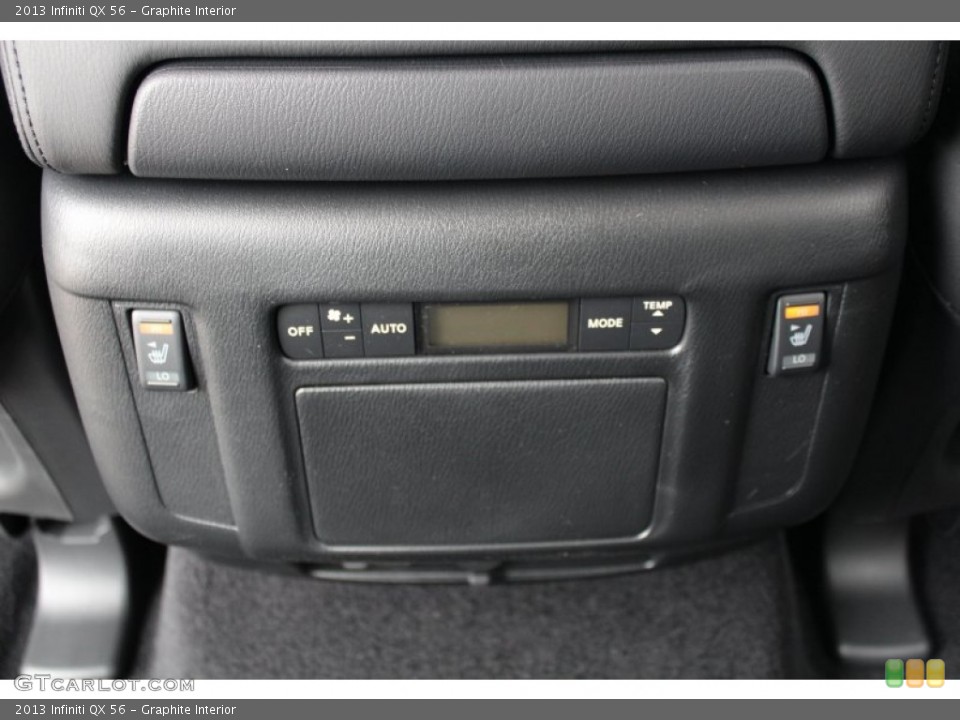 Graphite Interior Controls for the 2013 Infiniti QX 56 #77712579