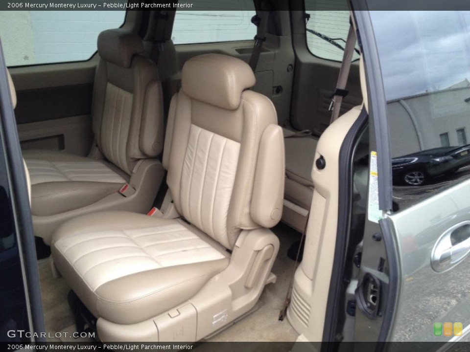 Pebble/Light Parchment Interior Rear Seat for the 2006 Mercury Monterey Luxury #77712878