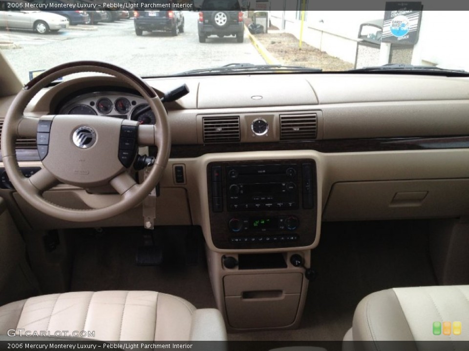 Pebble/Light Parchment Interior Dashboard for the 2006 Mercury Monterey Luxury #77712895