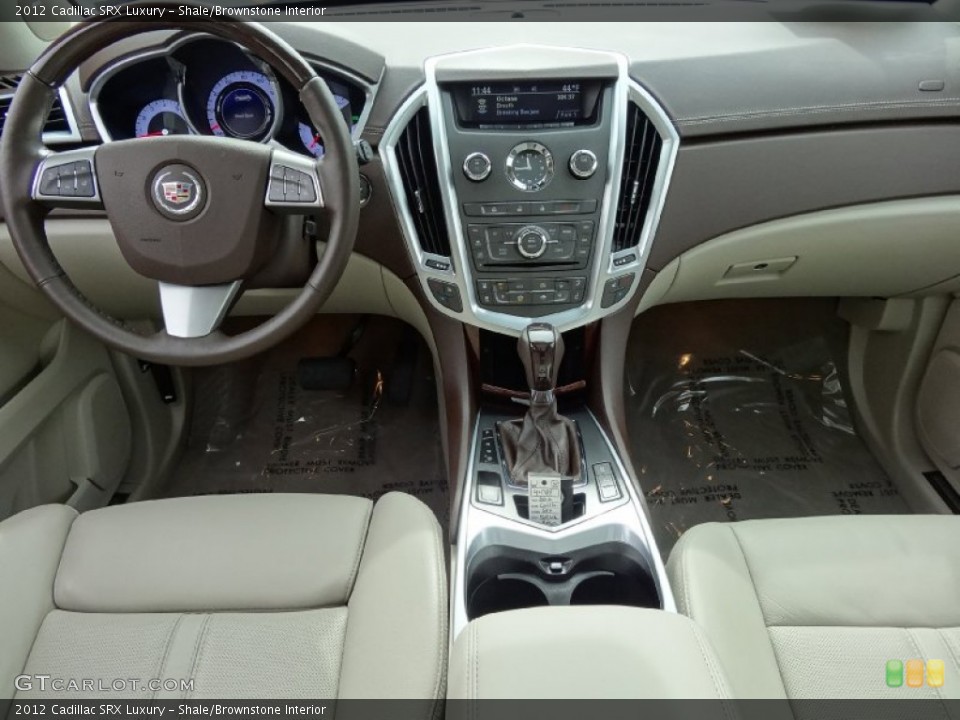 Shale/Brownstone Interior Dashboard for the 2012 Cadillac SRX Luxury #77713398