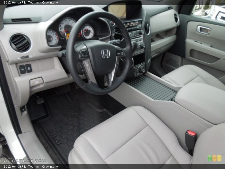 Gray Interior Prime Interior for the 2012 Honda Pilot Touring #77713419