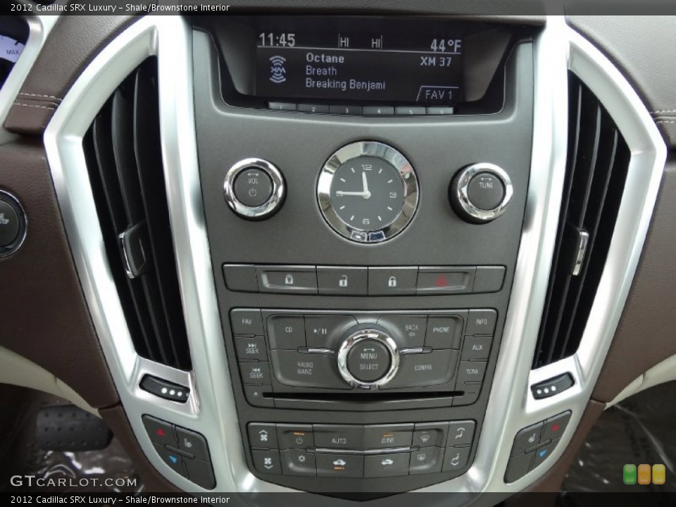 Shale/Brownstone Interior Controls for the 2012 Cadillac SRX Luxury #77713526