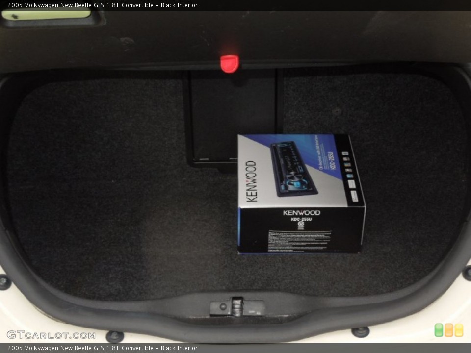 Black Interior Trunk for the 2005 Volkswagen New Beetle GLS 1.8T Convertible #77713869