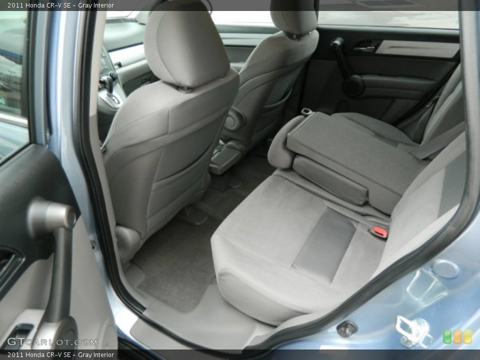 Gray Interior Rear Seat for the 2011 Honda CR-V SE #77714223