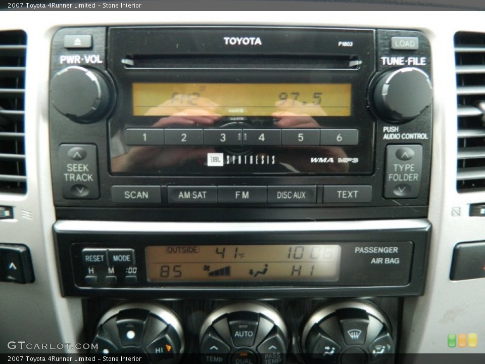 Stone Interior Audio System for the 2007 Toyota 4Runner Limited #77714817