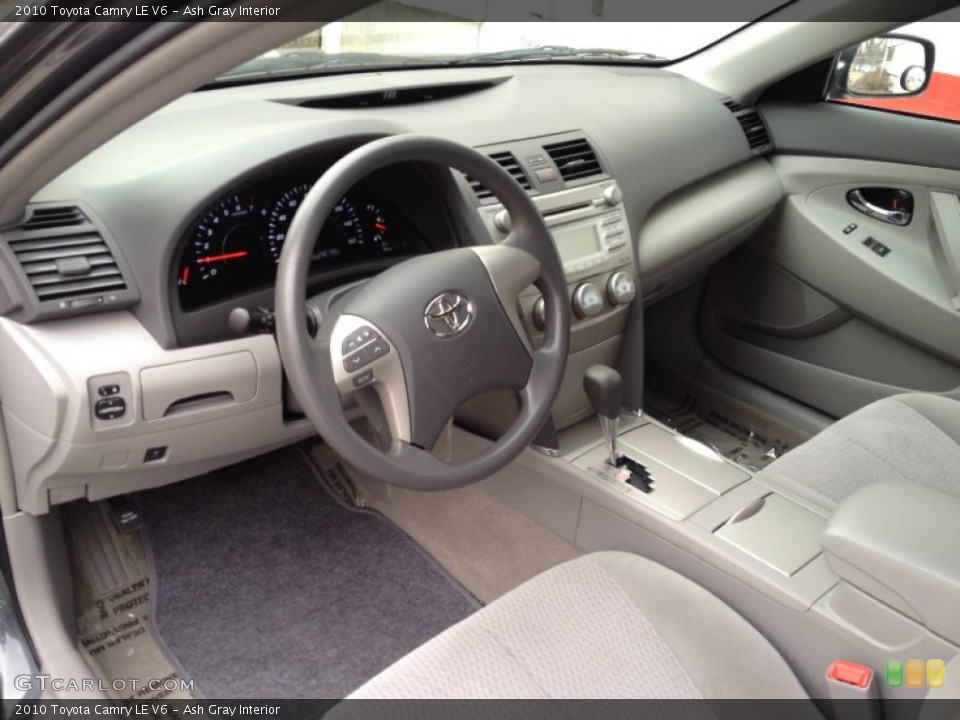 Ash Gray Interior Prime Interior for the 2010 Toyota Camry LE V6 #77716843
