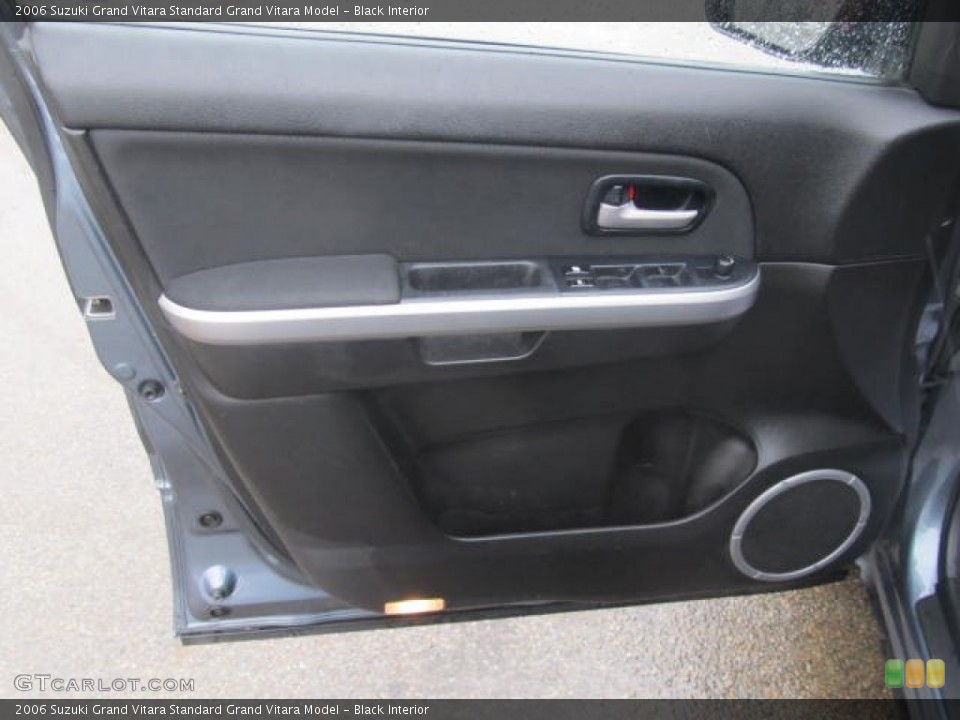 Black Interior Door Panel for the 2006 Suzuki Grand Vitara  #77717550