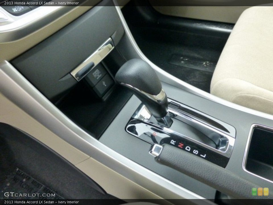 Ivory Interior Transmission for the 2013 Honda Accord LX Sedan #77718206