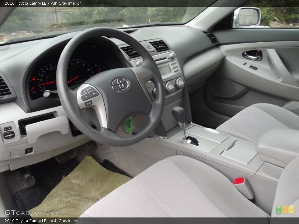 Ash Gray Interior Prime Interior for the 2010 Toyota Camry LE #77718516