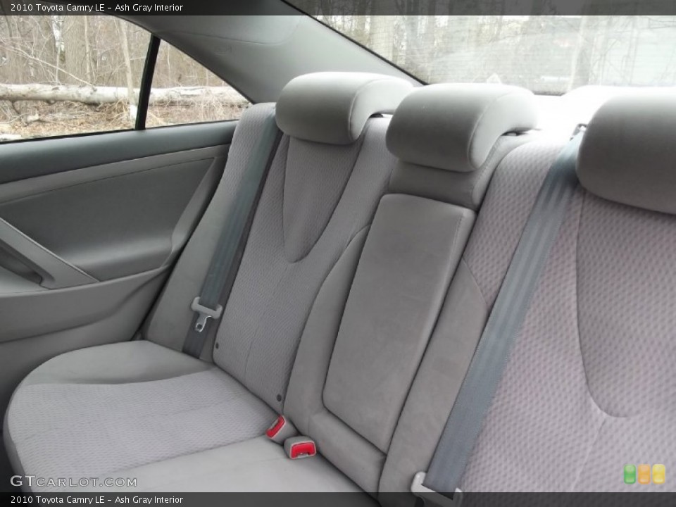 Ash Gray Interior Rear Seat for the 2010 Toyota Camry LE #77718570