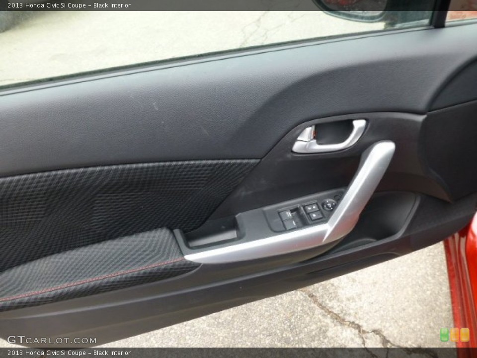 Black Interior Door Panel for the 2013 Honda Civic Si Coupe #77719240
