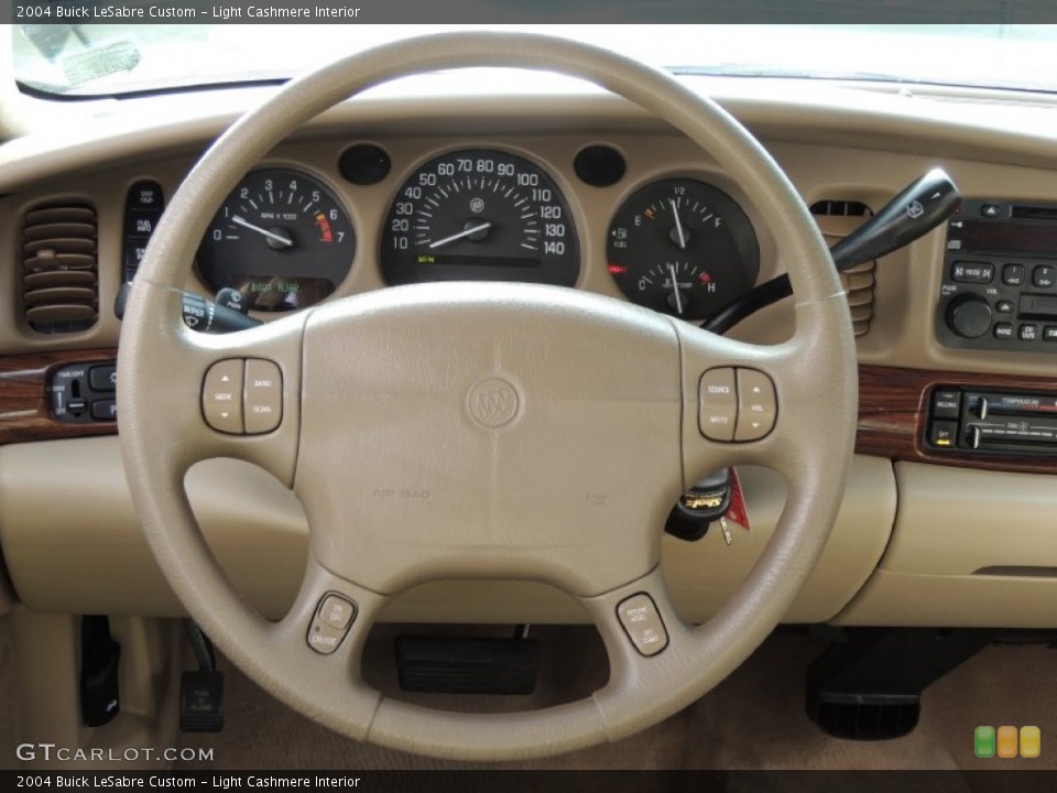 Light Cashmere Interior Steering Wheel for the 2004 Buick LeSabre Custom #77719929