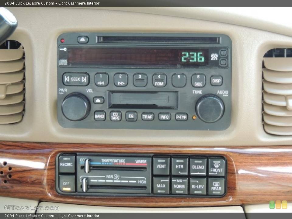 Light Cashmere Interior Audio System for the 2004 Buick LeSabre Custom #77719995