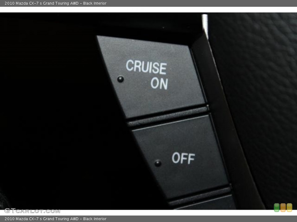 Black Interior Controls for the 2010 Mazda CX-7 s Grand Touring AWD #77720529