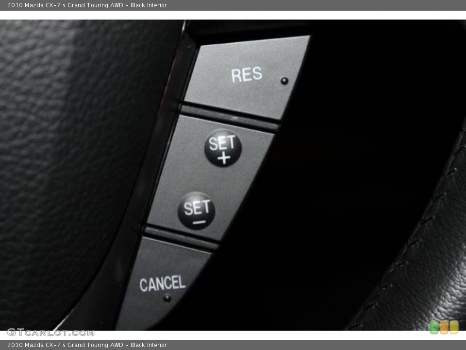 Black Interior Controls for the 2010 Mazda CX-7 s Grand Touring AWD #77720539