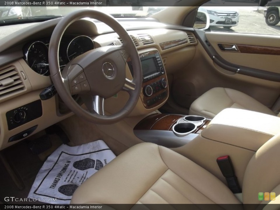 Macadamia Interior Prime Interior for the 2008 Mercedes-Benz R 350 4Matic #77722101
