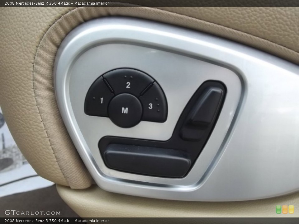Macadamia Interior Controls for the 2008 Mercedes-Benz R 350 4Matic #77722188