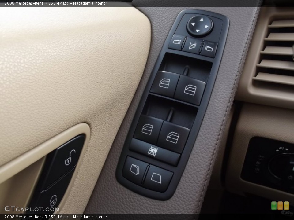 Macadamia Interior Controls for the 2008 Mercedes-Benz R 350 4Matic #77722226