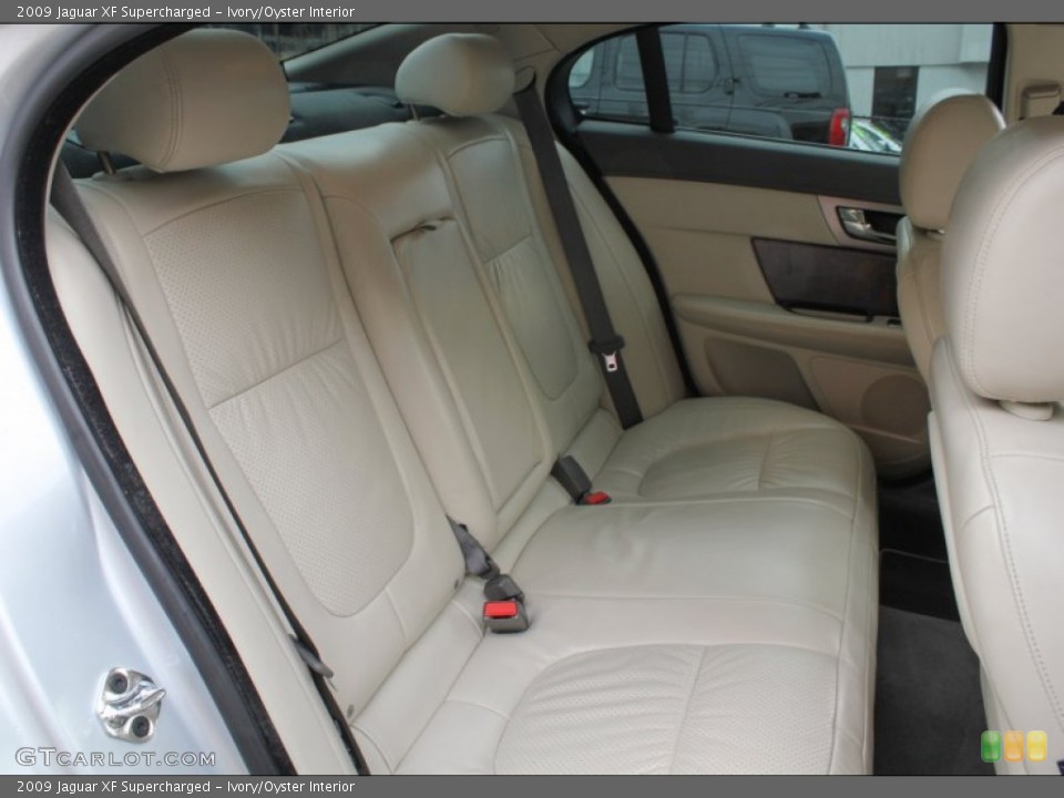 Ivory/Oyster Interior Rear Seat for the 2009 Jaguar XF Supercharged #77722893