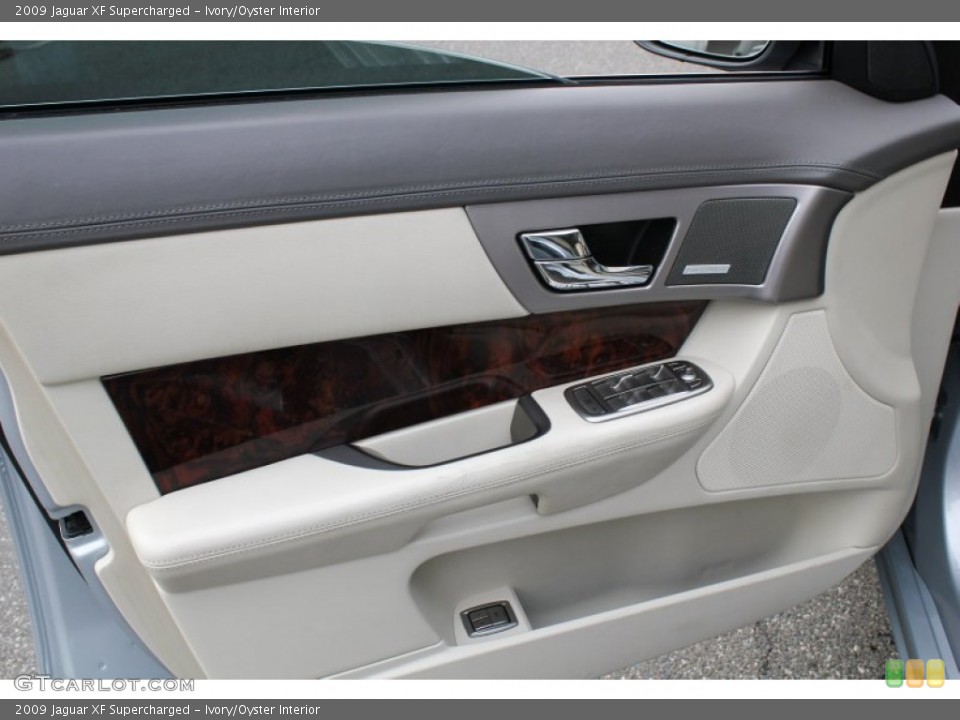 Ivory/Oyster Interior Door Panel for the 2009 Jaguar XF Supercharged #77722951