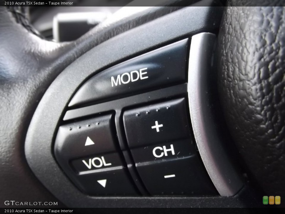 Taupe Interior Controls for the 2010 Acura TSX Sedan #77723534