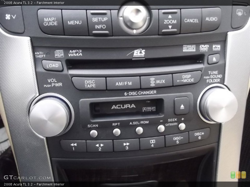 Parchment Interior Controls for the 2008 Acura TL 3.2 #77724250