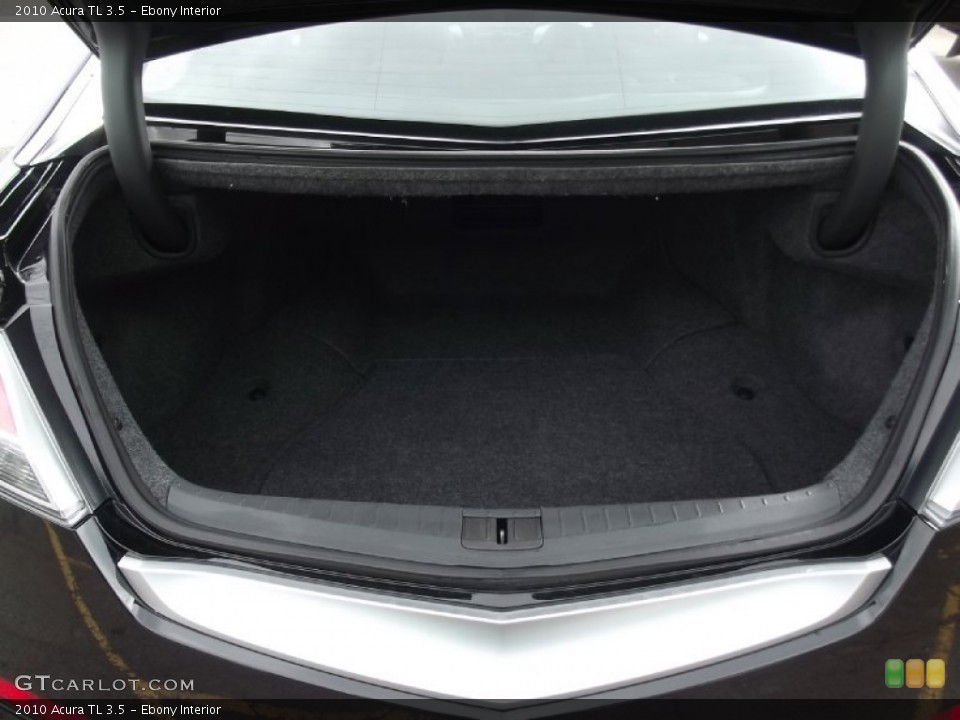 Ebony Interior Trunk for the 2010 Acura TL 3.5 #77724728