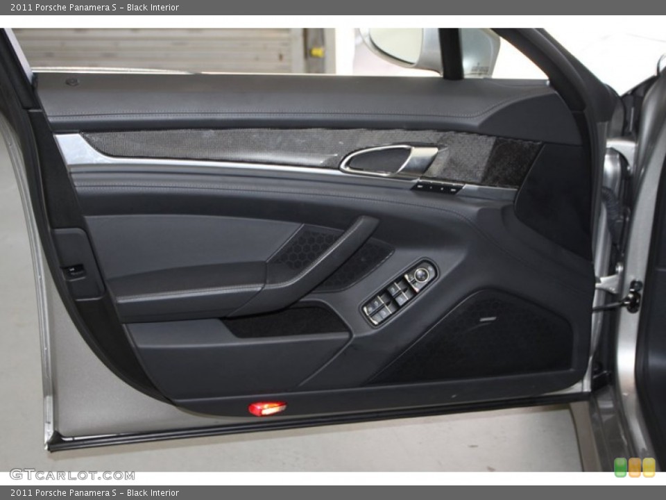 Black Interior Door Panel for the 2011 Porsche Panamera S #77724783