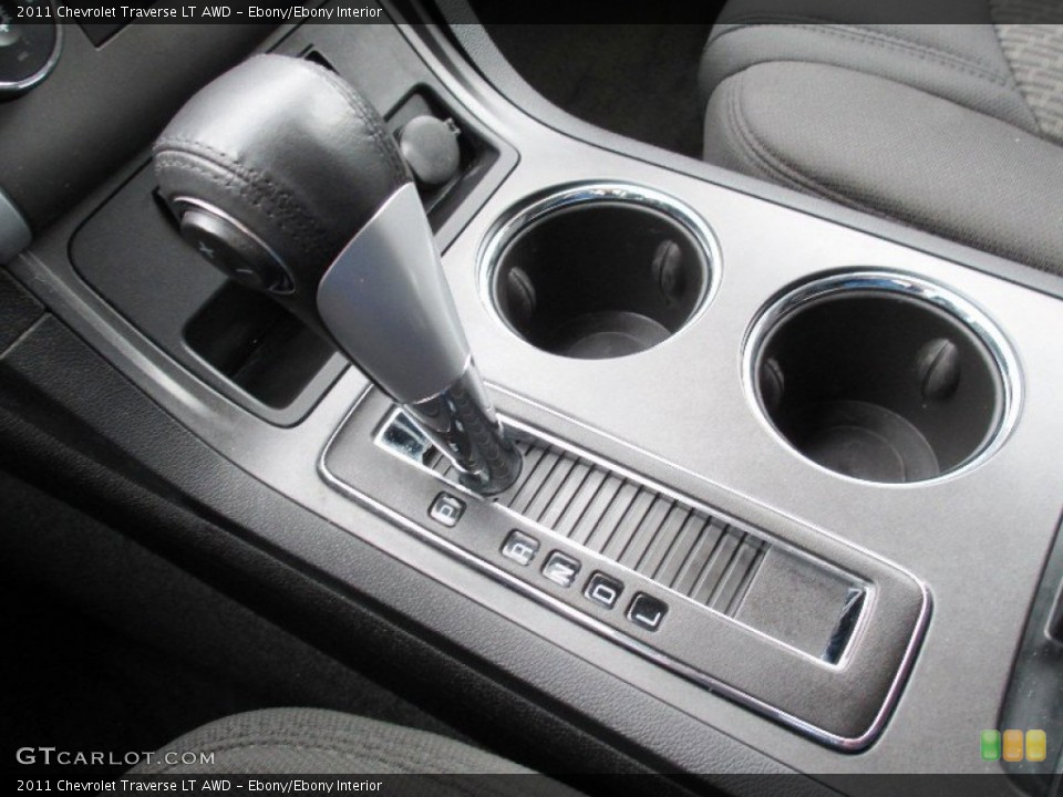 Ebony/Ebony Interior Transmission for the 2011 Chevrolet Traverse LT AWD #77725261