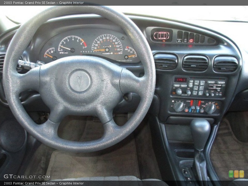 Graphite Interior Dashboard for the 2003 Pontiac Grand Prix SE Sedan #77725335