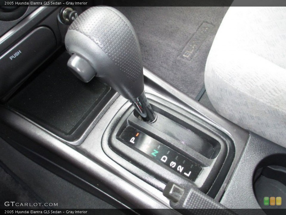 Gray Interior Transmission for the 2005 Hyundai Elantra GLS Sedan #77725623