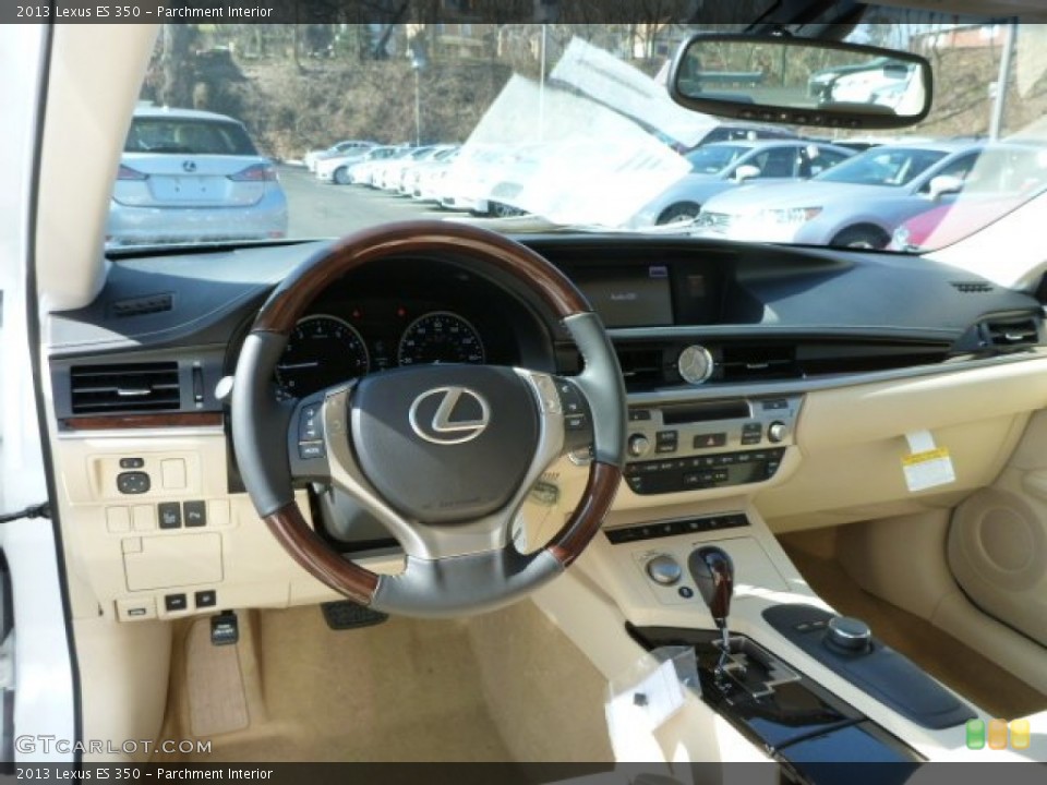 Parchment Interior Dashboard for the 2013 Lexus ES 350 #77725779