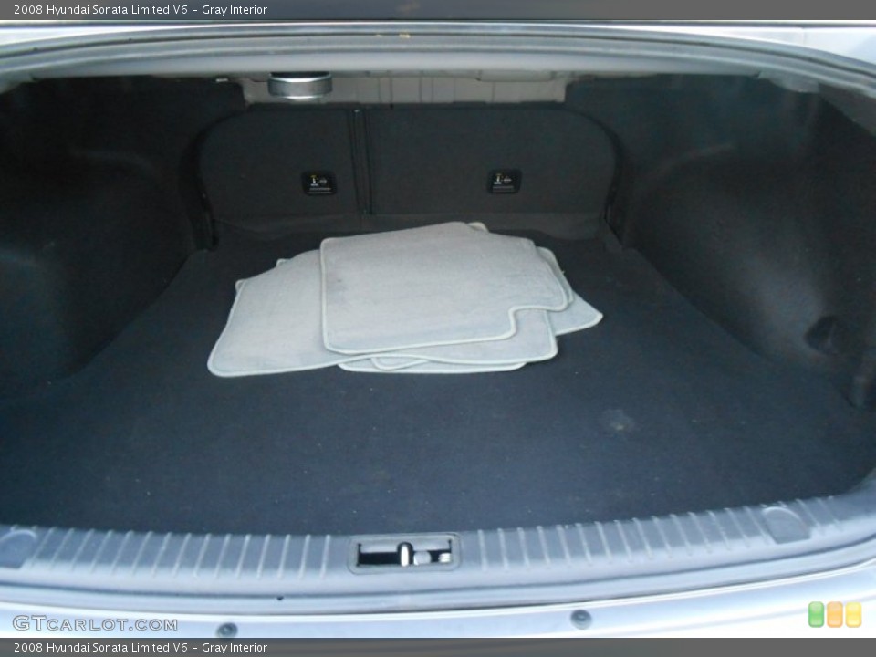 Gray Interior Trunk for the 2008 Hyundai Sonata Limited V6 #77728008