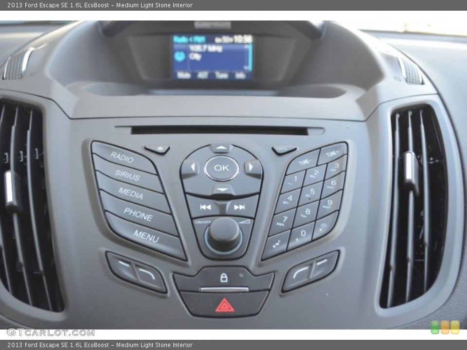 Medium Light Stone Interior Controls for the 2013 Ford Escape SE 1.6L EcoBoost #77728045