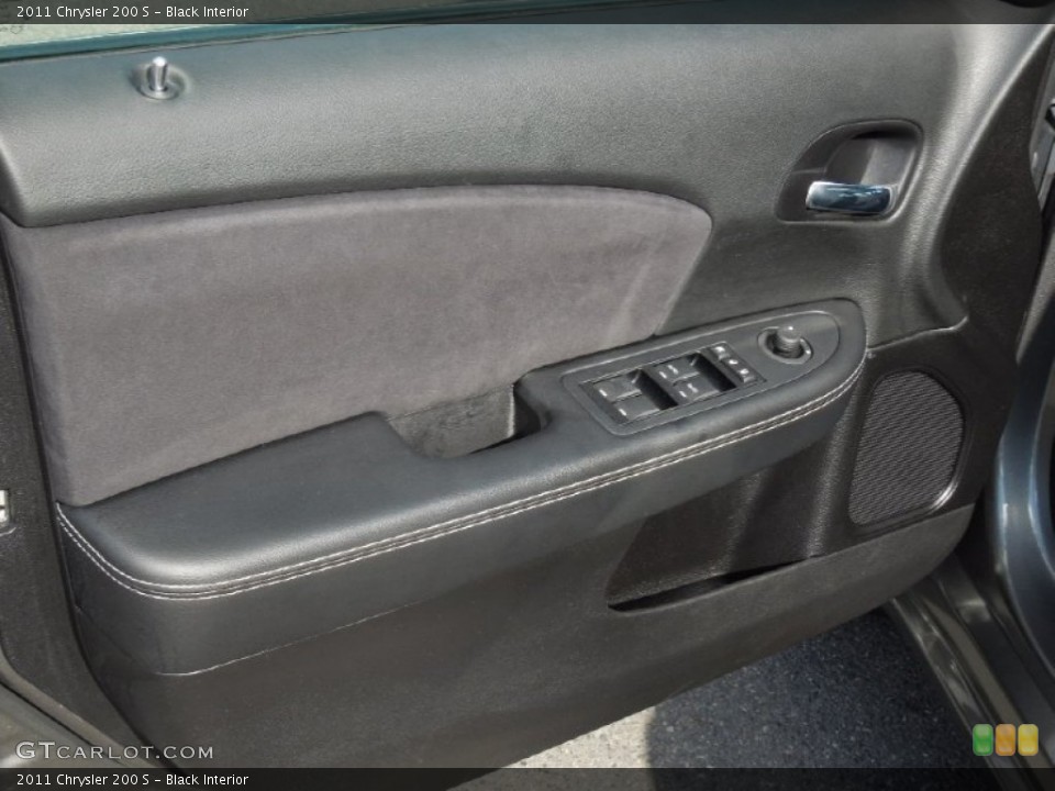 Black Interior Door Panel for the 2011 Chrysler 200 S #77728251