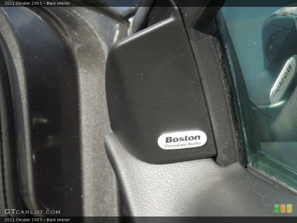 Black Interior Audio System for the 2011 Chrysler 200 S #77728485