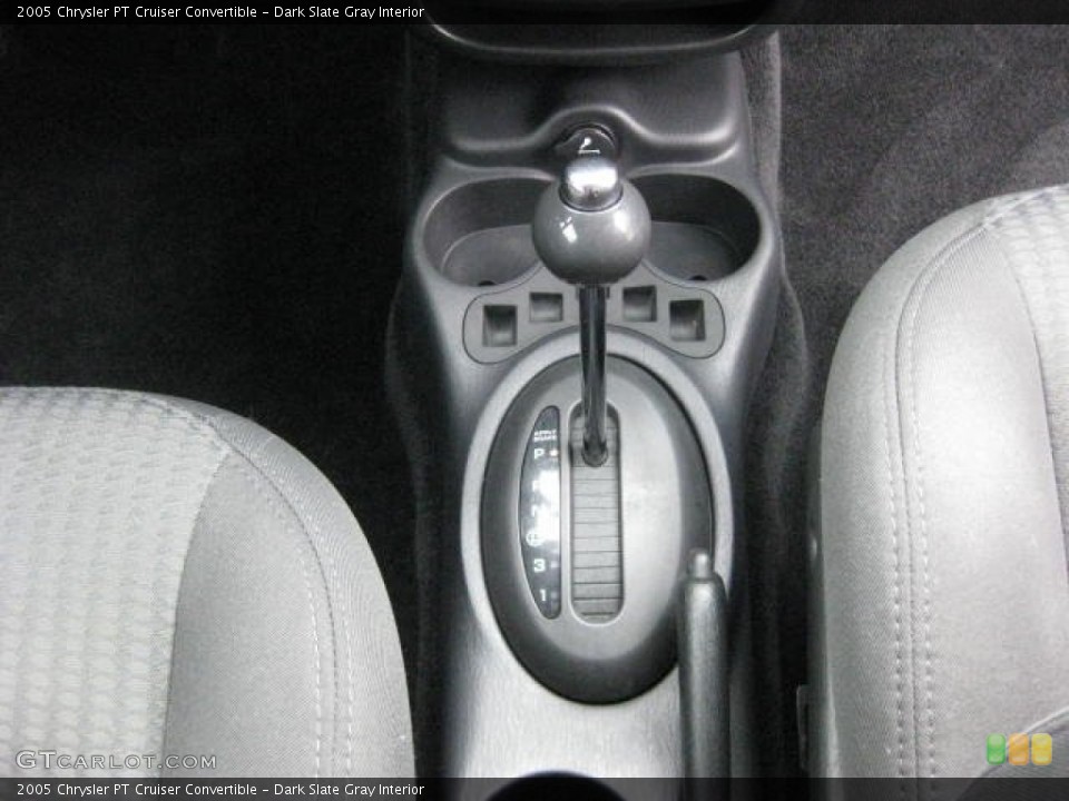 Dark Slate Gray Interior Transmission for the 2005 Chrysler PT Cruiser Convertible #77729790