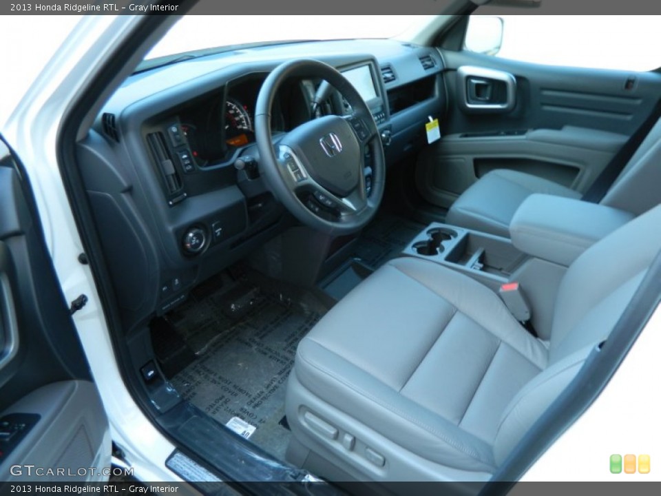 Gray Interior Prime Interior for the 2013 Honda Ridgeline RTL #77729991