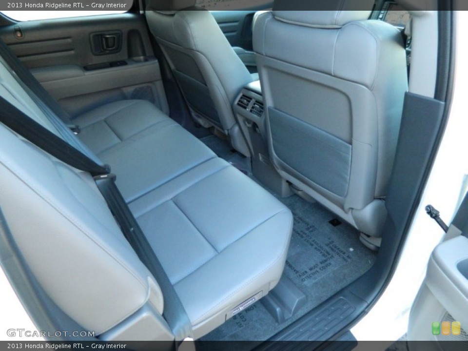 Gray Interior Rear Seat for the 2013 Honda Ridgeline RTL #77730036