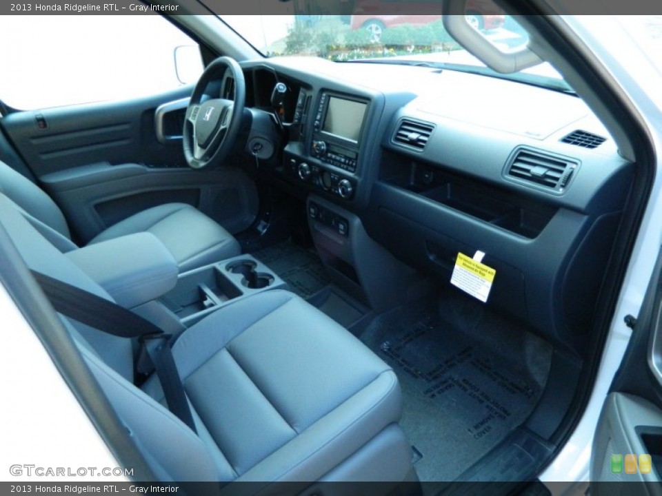 Gray Interior Dashboard for the 2013 Honda Ridgeline RTL #77730056